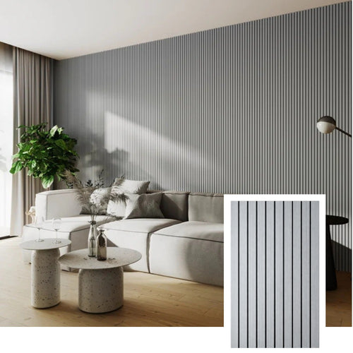 WoodVanta™ Professional Acoustic Slat Panel — Natural Oak (2.7 × 1.10 m)