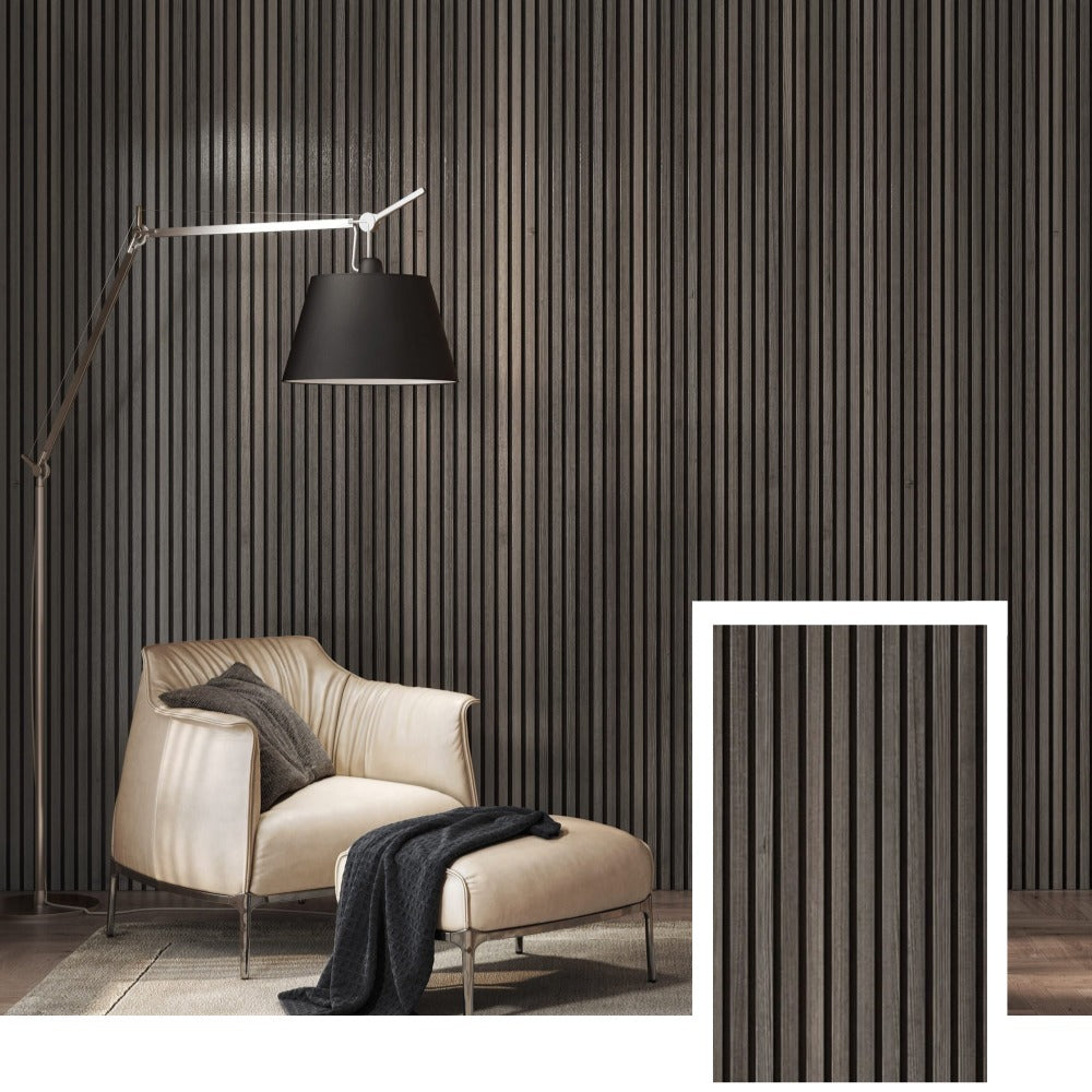 WoodVanta™ Professional Acoustic Slat Panel — Natural Oak (2.7 × 1.10 m)